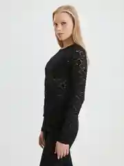 Черный джемпер женский Zarina