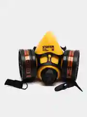 Респиратор противогазовый STAYER HF-6000, два фильтра A1 в комплекте 11175z01