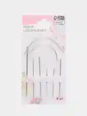 Алый иглы швейные, для кожи