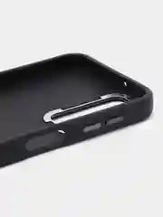 Фуксия чехол для Samsung Galaxy A24 / Самсунг Галакси А24, силиконовый с блестками