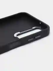Черный чехол для Samsung Galaxy A24 / Самсунг Галакси А24, силиконовый с блестками