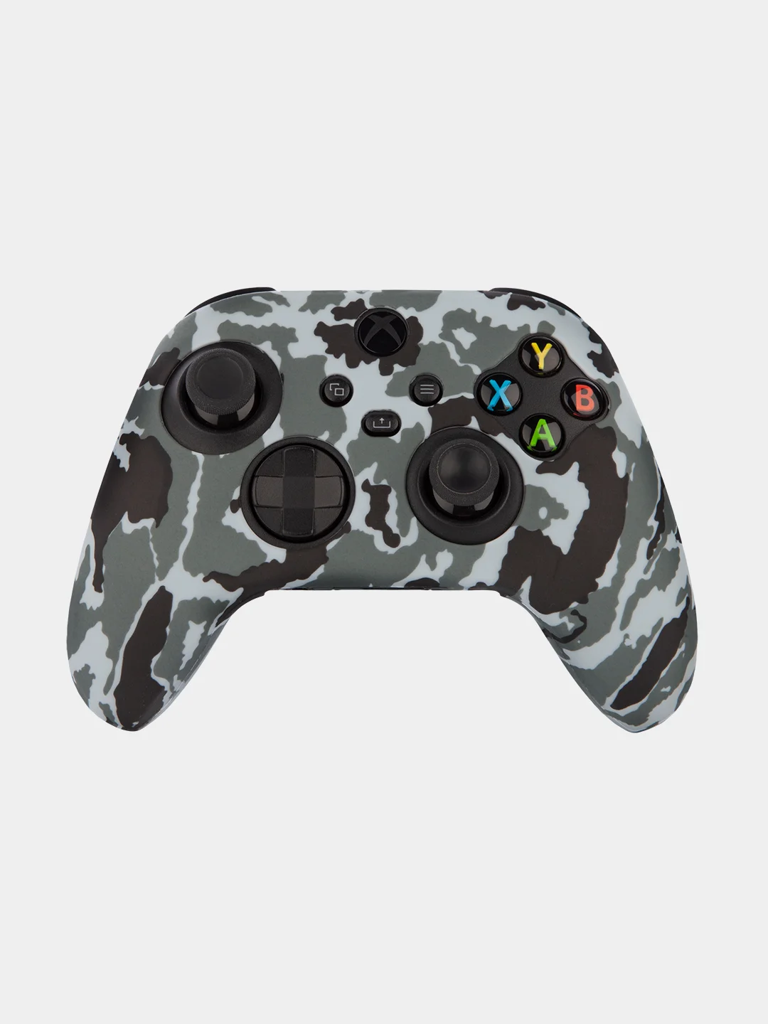 Серый защитный чехол для геймпада Xbox Series X / S силиконовый, накладка на джойстик-контроллер