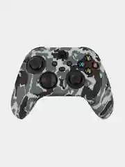 Серый защитный чехол для геймпада Xbox Series X / S силиконовый, накладка на джойстик-контроллер