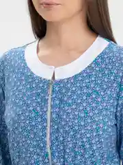 Зеленый халат 7026