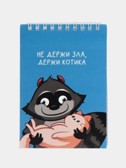 Блокнот "Енотик", 40 листов, формат А6