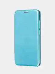 Голубой чехол-книжка Samsung Galaxy A21s (Самсунг Галакси А21с)
