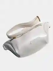 Молочный сумка поясная, на ремешке