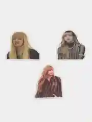 Стикеры K-POP "Black pink", 5 штук, случайные