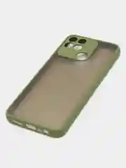 Салатовый чехол Realme NARZO 50A, Realme C25, Realme C25S, Realme C12 с защитой камеры