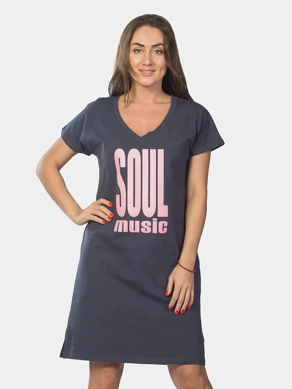Платье женское Soul music KLERY, КЛП1469П5, серый