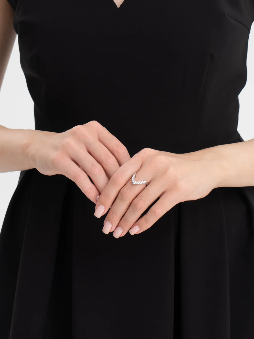Серебряный кольцо золочение и родирование Xuping Jewelry