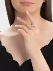 Серебряный кольцо женское