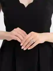 Серебряный кольцо женское с бабочкой, регулируемое