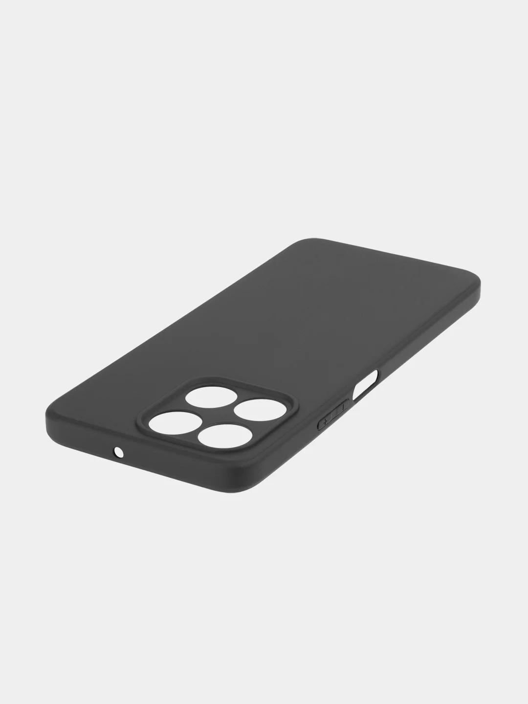 Прозрачный чехол для Honor X6a матовый, прозрачный Broscorp, силиконовый, с защитой камер