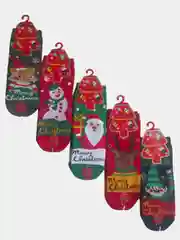 Разноцветный носки детские, новогодние, с принтом, для девочек и мальчиков, от 1 до 12 лет