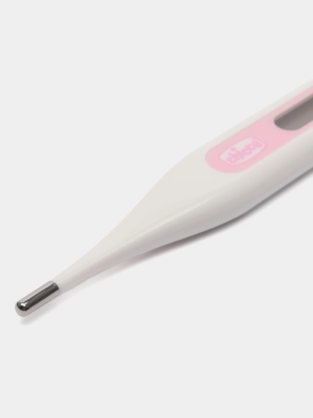 Розовый chicco термометр педиатрический DigiBaby 3 в 1, цифровой, в футляре, 0 мес