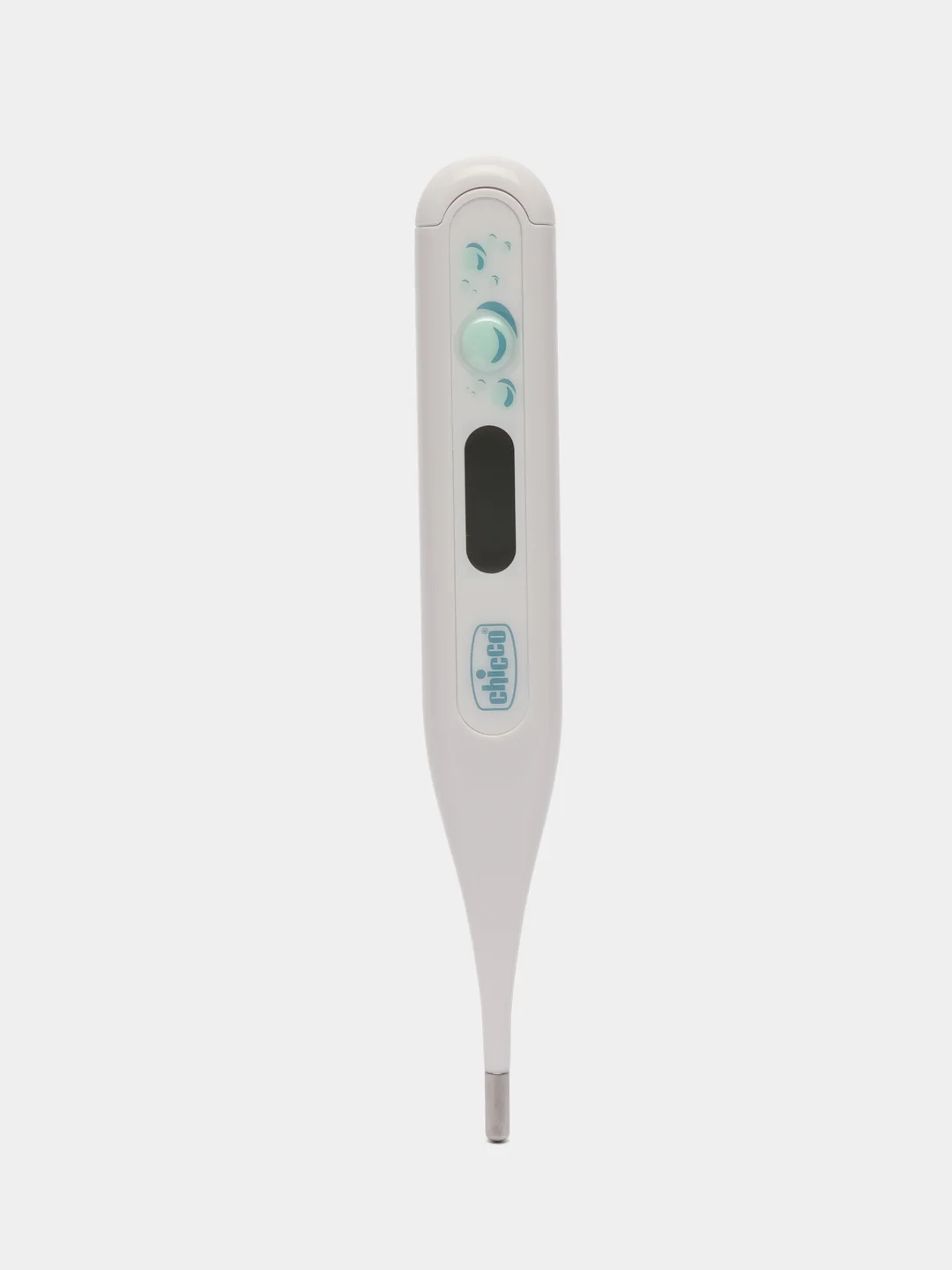Белый chicco термометр педиатрический DigiBaby 3 в 1, цифровой, в футляре, 0 мес