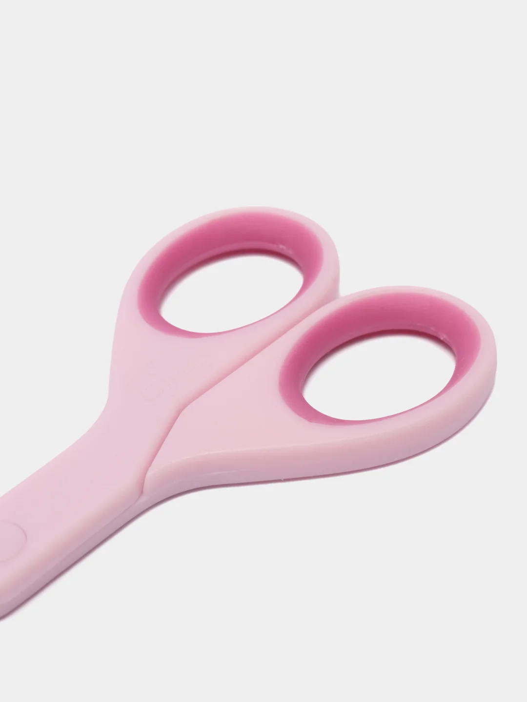 CHICCO Ножницы детские, из нержавеющей стали, с закругленными концами, розовые, 0 месяцев+