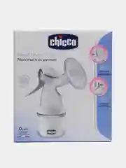 Chicco молокоотсос ручной, с бутылочкой, Natural Feeling, без соски