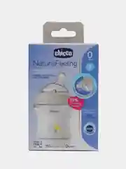 Бутылочка CHICCCO Natural Feeling, 0 мес.+, сил.соска с флексорами, 150 мл