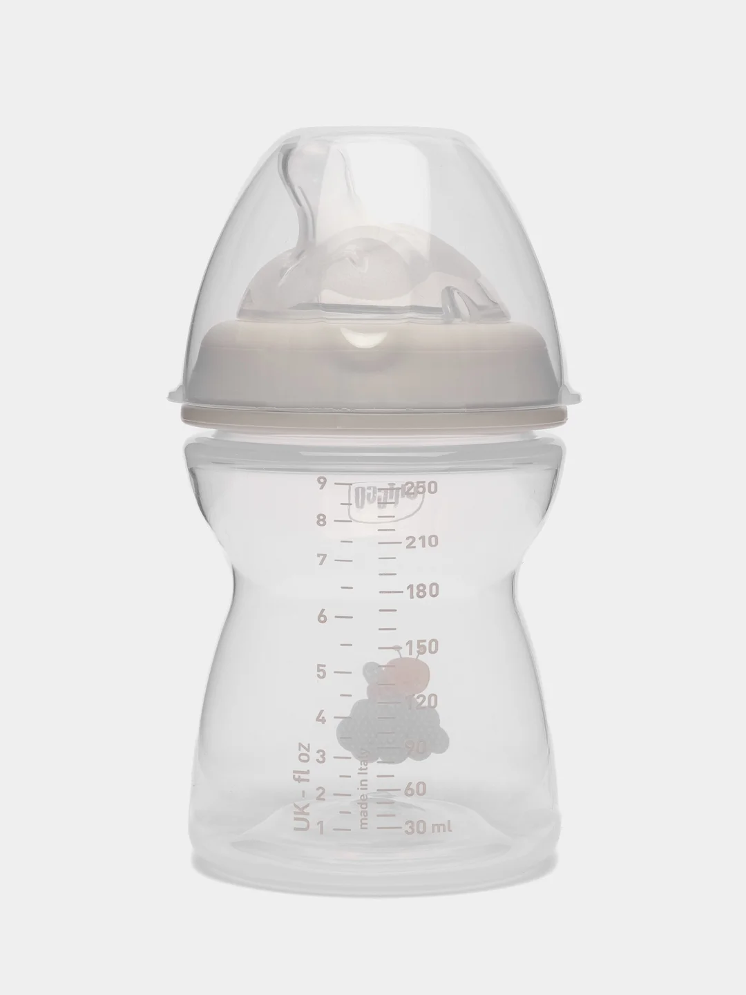 Бутылочка CHICCO Natural Feeling,2мес.+,сил.соска с флексорами,250мл