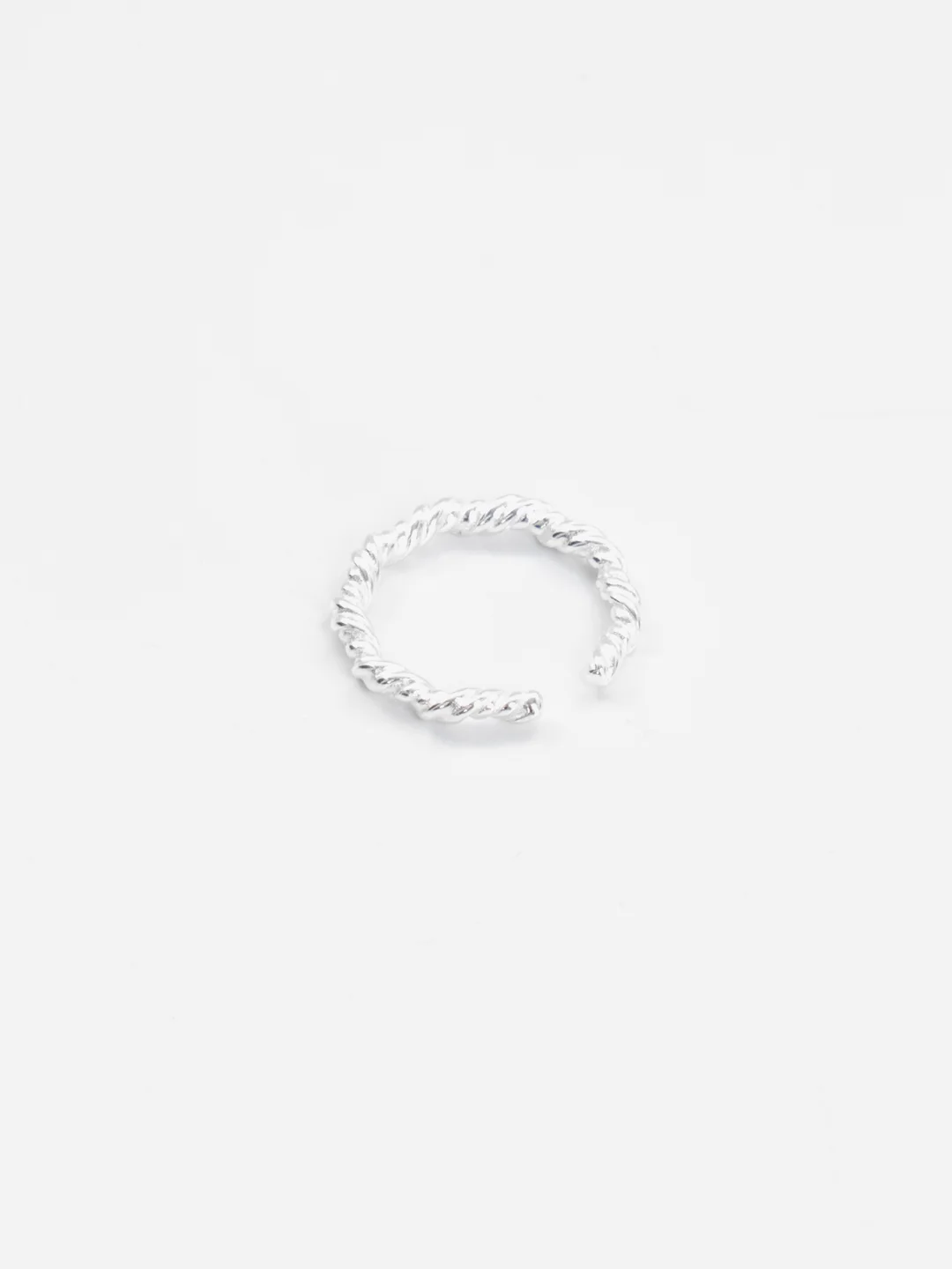Серебряный кольцо женское, бижутерное, безразмерное, под серебро