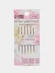 Алый иглы швейные