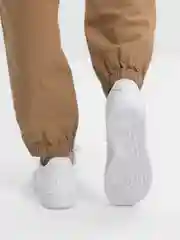 Белый кроссовки унисекс, базовые, 2 цвета