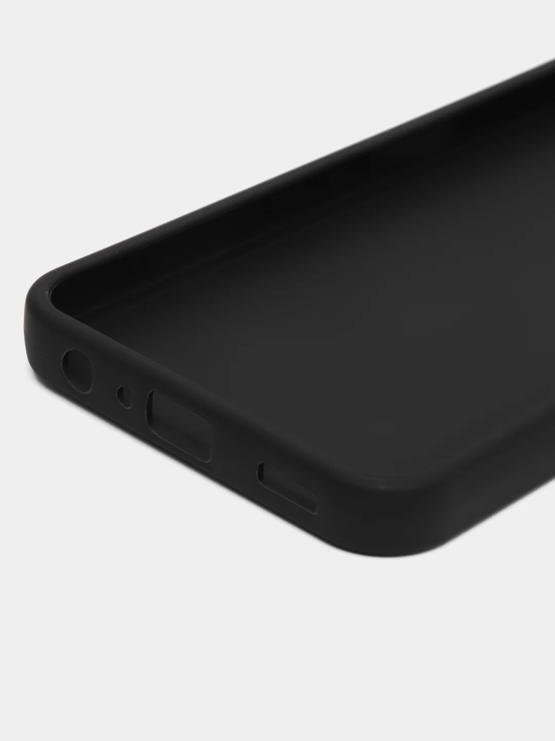 Серебряный чехол для Samsung Galaxy A24 / Самсунг Галакси А24, силиконовый с блестками