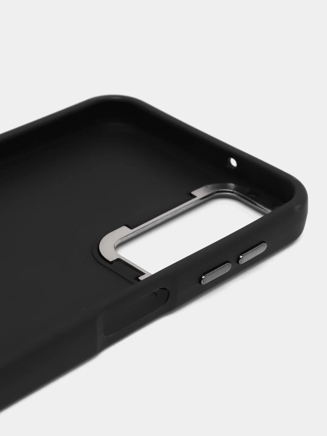 Серебряный чехол для Samsung Galaxy A24 / Самсунг Галакси А24, силиконовый с блестками