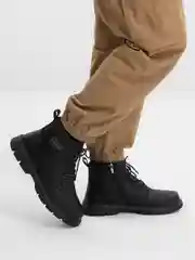 Черный ботинки мужские, зимние