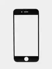 Черный стекло для переклейки на iPhone 5s SE 6 6s 7 8 Plus X XS MAX XR 11 12 13 Pro + рамка + OCA