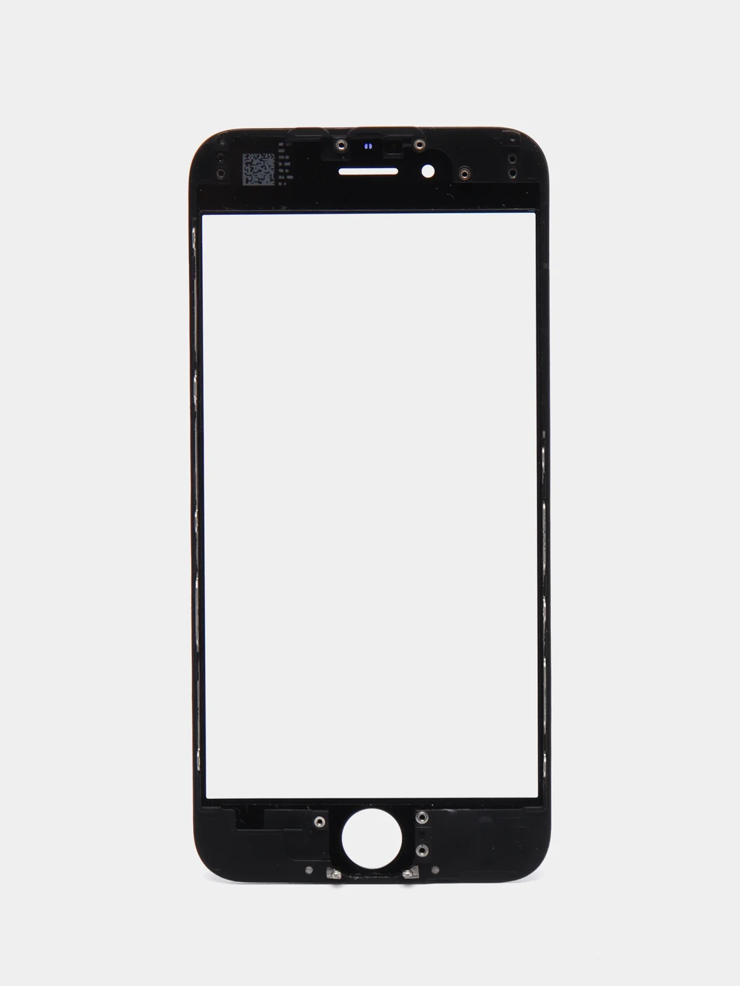 Черный стекло для переклейки на iPhone 5s SE 6 6s 7 8 Plus X XS MAX XR 11 12 13 Pro + рамка + OCA