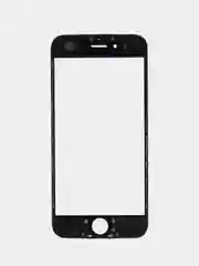Черный стекло для переклейки на iPhone 5s SE 6 6s 7 8 Plus X XS MAX XR 11 12 13 Pro + рамка + OCA