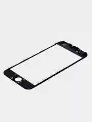 Черный стекло для переклейки на iPhone 5s SE 6 6s 7 8 Plus X XS MAX XR 11 12 13 Pro + рамка + OCA