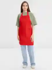 Алый фартук для мастеров