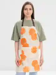 Коралловый меланж фартук водонепроницаемый кухонный , фартук для кухни. Фартук грязеотталкивающий