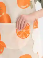Коралловый меланж фартук водонепроницаемый кухонный , фартук для кухни. Фартук грязеотталкивающий