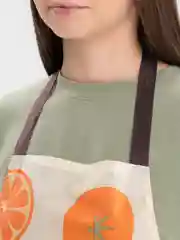 Коралловый меланж фартук водонепроницаемый кухонный , фартук для кухни. Фартук грязеотталкивающий