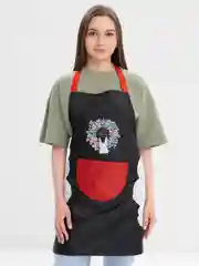 Черный фартук для кухни, непромокаемый, пасхальный фартук