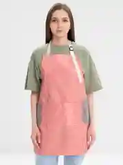 Красный фартук кухонный, влагостойкий, с полотенцем для рук