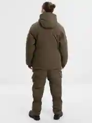 Зелёный хаки спецодежда мужская, костюм камуфляжный утепленный зимний "Горка", костюм для рыбалки