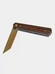 Аметистовый нож складной танто, бабочка, металл