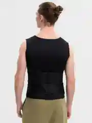 Черный спортивный корсет для коррекции фигуры