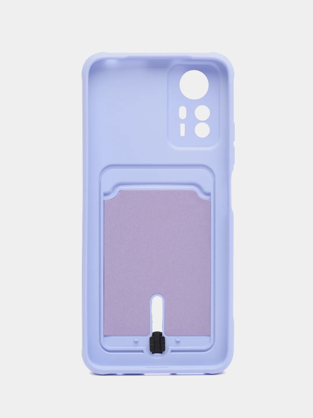 Лавандовый чехол для Xiaomi Redmi Note 12S (Сяоми Редми Ноут 12С), с карманом для карт