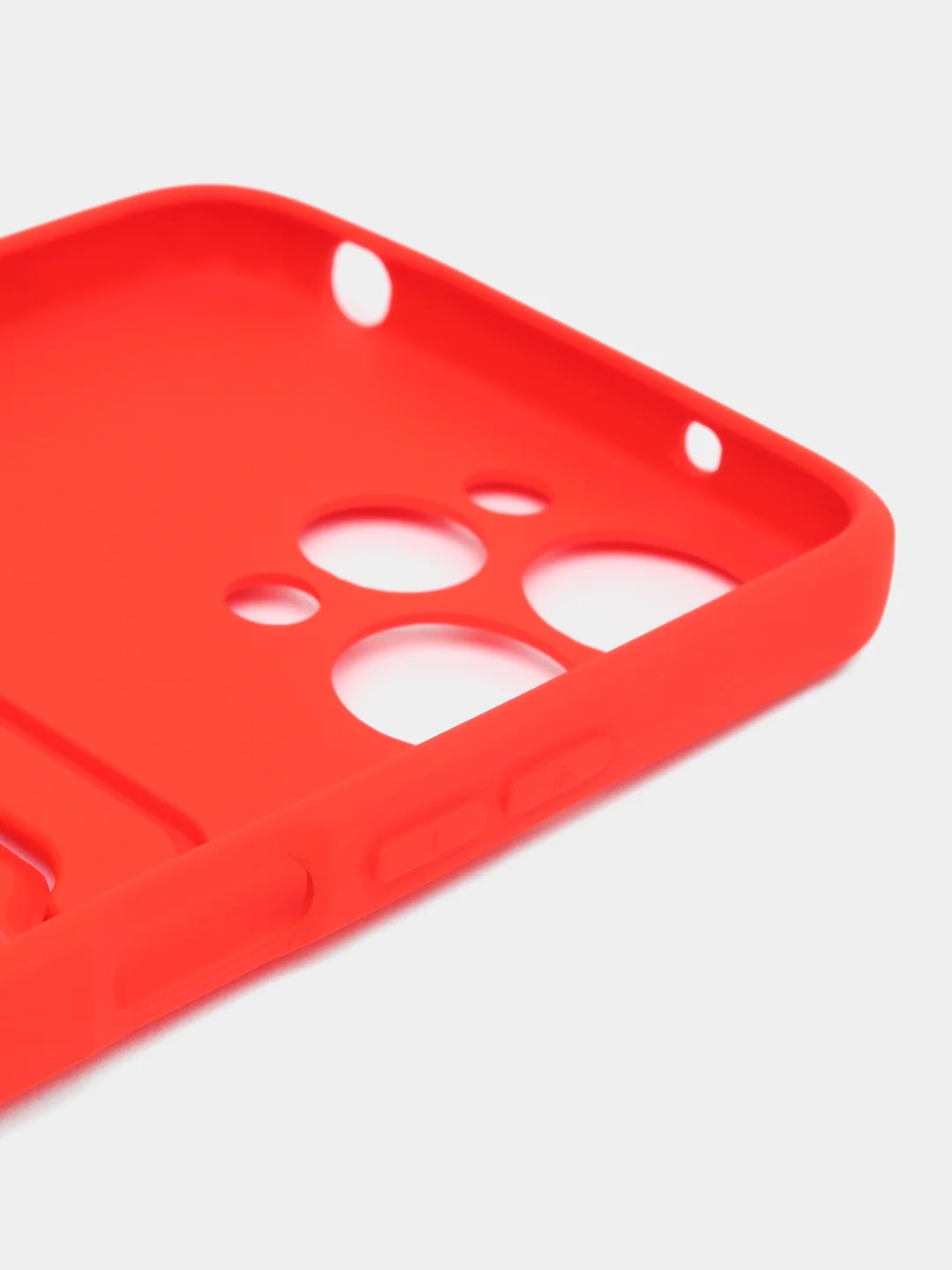 Красный чехол для Xiaomi Redmi 12 (Сяоми Редми 12), с карманом для карт