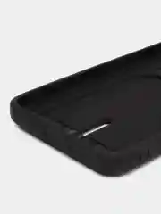 Черный чехол для Xiaomi Redmi 12 (Сяоми Редми 12), с карманом для карт