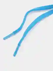 Белый шнурки для обуви, эластичные, с капсулой