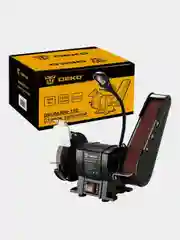 Станок заточной DEKO DKGM300-150, с лампой