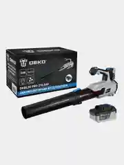 Воздуходувка садовая аккумуляторная бесщеточная DEKO DKBL20 PRO, 20В, 2х6.0Ач